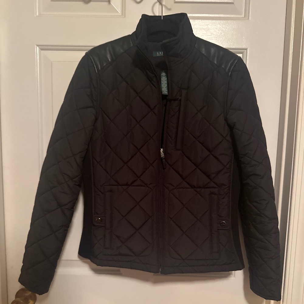 Lauren Ralph Lauren Mixed Media Jacket